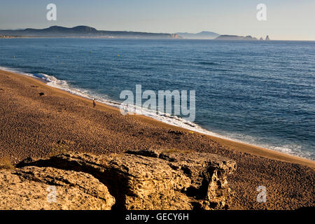 Sa Riera. Racó-Strand. In der Nähe von Begur.Costa Brava. Provinz Girona. Katalonien. Spanien Stockfoto