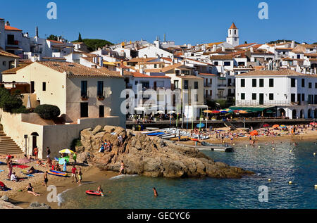 Calella de Palafrugell. Costa Brava. Provinz Girona. Katalonien. Spanien Stockfoto