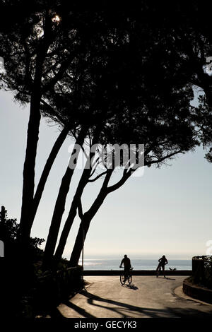 L Escala. Sant Martí D´Empúries. Küste zu Fuß. Costa Brava. Provinz Girona. Katalonien. Spanien Stockfoto