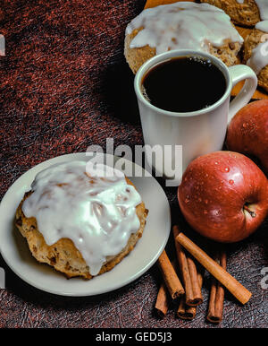 Amerikanisches Essen Grundlagen. Stockfoto