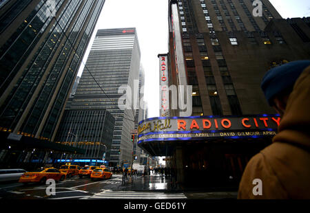 Raido City Music Hall, New York Stockfoto