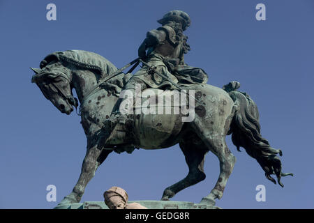 Reiterstatue des Prinzen Eugen von Savoyen Stockfoto