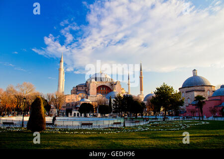Die Hagia Sophia in Istanbul Türkei Stockfoto