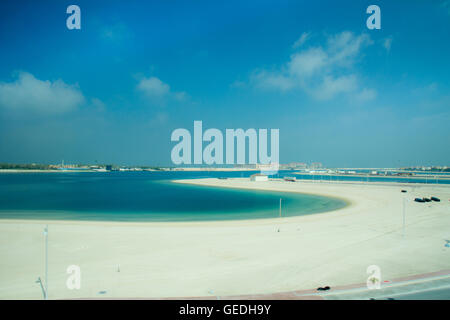 Strand in Dubai Vereinigte Arabische Emirate Stockfoto