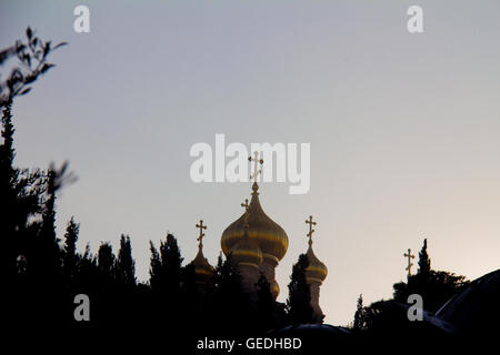 Orthodoxe Kloster der Hl. Magdalena in Jerusalem Stockfoto