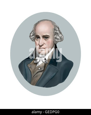 James Watt, 1736-1819, Ingenieur, Erfinder Stockfoto