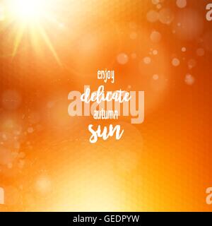 Herbst abstrakten Hintergrund. EPS 10 Stock Vektor