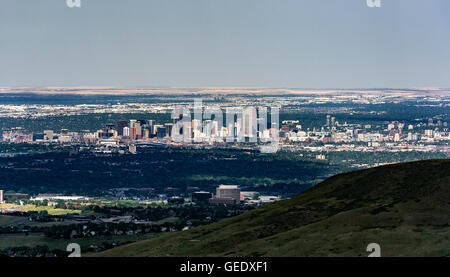 Panorama Denver Skyline, Colorado, USA Stockfoto