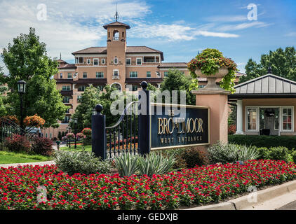 Das Broadmoor Resort Hotel, Colorado Springs, Colorado, USA Stockfoto