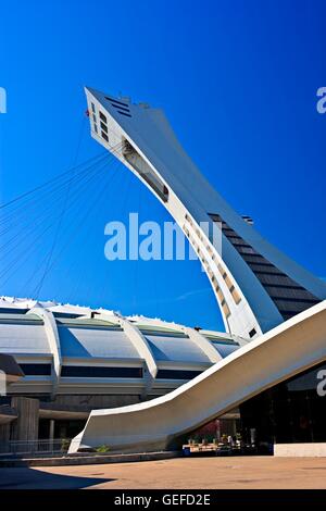 Geographie / Reisen, Kanada, Quebec, Montreal, Montreal Tower, Olympiapark, Hochelaga-Maisonneuve, Montreal, Quebec, Stockfoto