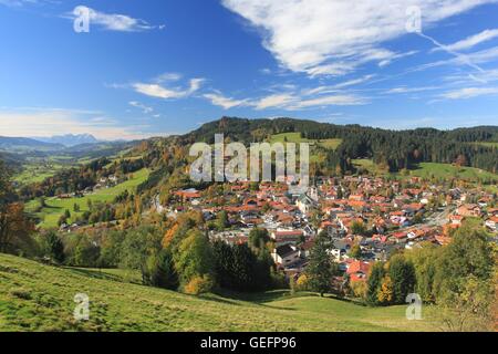 Oberstaufen, Allgäu Stockfoto