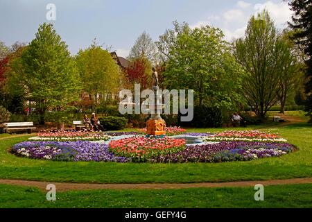 Spa Garten, Bad Salzschlirf, Landkreis, Fulda, Hessen, Deutschland