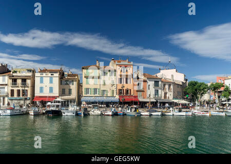 Hafen von Cassis Cote d Azur Frankreich Stockfoto