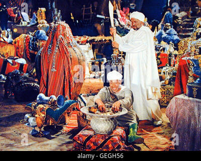 Fernandel Ali Baba (Fernandel) *** lokalen Caption *** 1954, Ali Baba Et Les Quarante Voleurs, Ali Baba Und Die Vierzig Raeuber Stockfoto