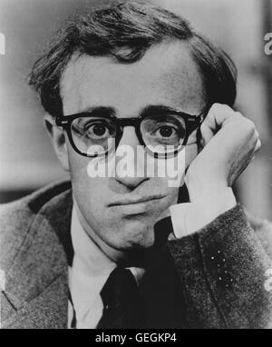 Woody Allen, ca. 1966, 1960er Jahre, Allen, Woody, Brille, der Regisseur, Schauspieler, US-amerikanische, Schauspieler, Regisseur, Brille, Porträt, Woody Allen Stockfoto