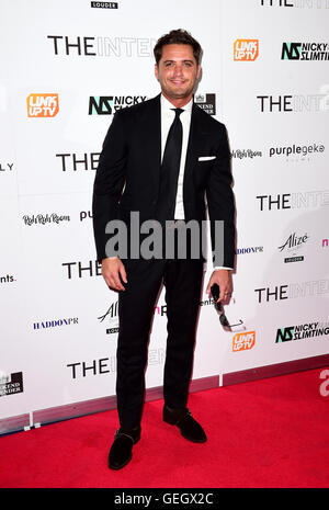 Fabrizio Santino Teilnahme an der Premiere von The Intent statt im Kino Cineworld Haymarket in London. Stockfoto