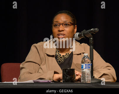 NASA-Frauen in Action-Event 03160103 Stockfoto