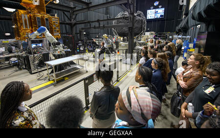 NASA-Frauen in Action-Event 03160107 Stockfoto