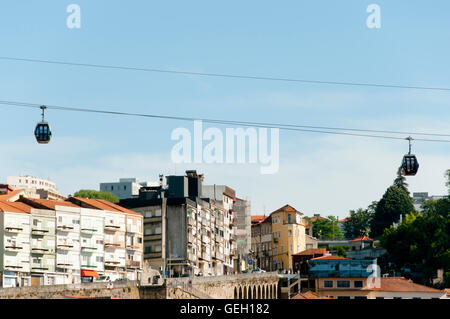 Bergbahnen - Porto - Portugal Stockfoto