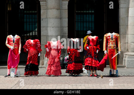 Traditionelle spanische Tracht Stockfoto