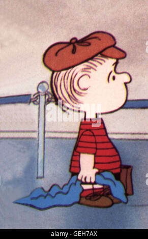 Linus *** lokalen Caption *** 1980, Bon Voyage, Charlie Brown, Gute Reise, Charlie Brown Stockfoto