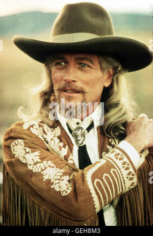 Paul Newman *** lokalen Caption *** 1976, Buffalo Bill und die Indianer, Buffalo Bill Und Die Indianer Stockfoto