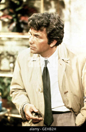 Peter Falk Lt. Columbo (Peter Falk) Untersucht Den Mord bin Sponsor Eines Fußball-Teams. Lokalen Caption *** 1972, Columbo: das wichtigste Spiel, Columbo: Wenn Der Eismann Kommt Stockfoto