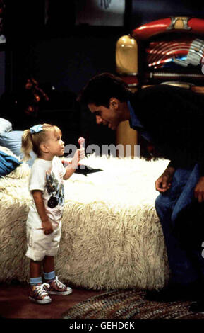 Mary-Kate/Ashley Olsen, John Stamos *** lokalen Caption *** 1990, volles Haus: Terror In der Stadt Tanner, Full House: Terror In der Tanner-Stadt Stockfoto