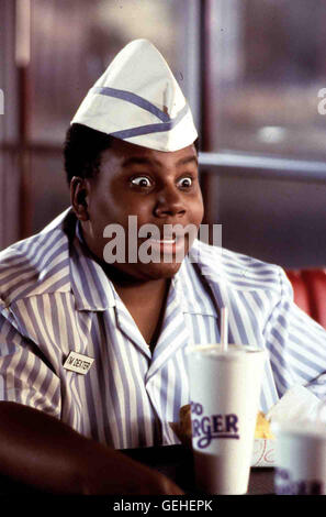 Kenan Thompson Dexter (Kenan Thompson) muss, um seine Schulden Zu Bezahlen, in Einem Fast-Food Restaurant Arbeiten. Lokalen Caption *** 1997, gute Burger, gute Burger - sterben Total Verrueckte Burger-Bude Stockfoto