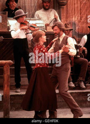 Ella (Isabelle Huppert), James Averill (Kris Kristofferson) *** lokalen Caption *** 1980, Heaven's Gate, Heaven's Gate - Das Tor Zum Himmel Stockfoto