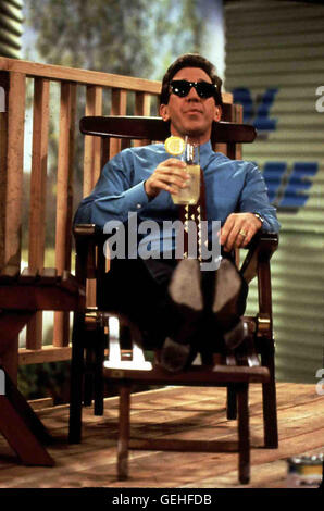 Tim Allen *** lokalen Caption *** 1991, 1990er, 1990er Jahre, trinken, Home Improvement - Jahr 1, Sonnenbrille, sterben Füsse Hoch Legen, die Füße hochlegen, entspannen, Sonnenbrille, Hör' Mal, Wer Da Hämmert Stockfoto