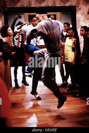 Christopher Reid, Christopher Martin Beim Tanzen Sind Kid (Christopher Reid, V) Und spielen (Christopher Martin, h) Unschlagbar. Lokalen Caption *** 1990, House Party, House-Party Stockfoto