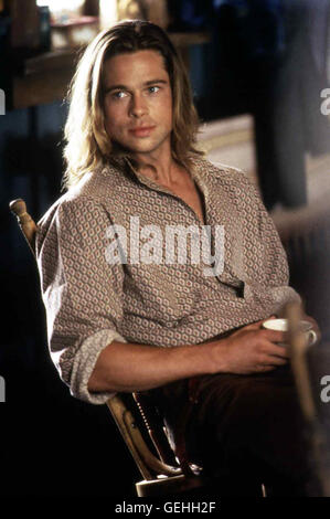 Brad Pitt Nach Samuels Tod Kehrt Tristan (Brad Pitt) aus Dem Krieg Zurück Und Verliebt Sich in Susannah... *** lokalen Caption *** 1994, Legends Of The Fall, Legenden Der Leidenschaft Stockfoto