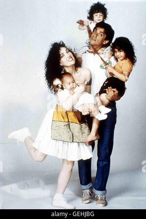 Karla DeVito, Robby Benson Greg (Robby Benson) Und Billie (Karla DeVito) Gruenden Eine Familie.      Lokalen Caption *** 1990, moderne Liebe Spiele Stockfoto