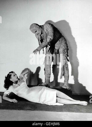 ?, Lon Chaney Jr. *** lokalen Caption *** 1944, Mamas Geist, der, die Mumie Gespenst Stockfoto