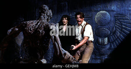 Evelyn (Rachel Weisz), Rick O' Connell (Brendan Fraser) *** lokale Beschriftung *** 1932, Mumie, Die Mumie Stockfoto