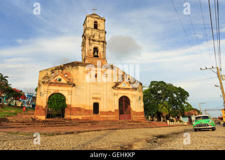 Iglesia de Santa Ana Kirchenruine in historischen Trinidad, Kuba Stockfoto