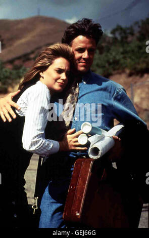 Catherine Mary Stewart, Scott Valentine Annie Carver (Catherine Mary Stewart) Fuehrt Ein Glueckliches Geordnetes Leben eine der Seite Ihres verströmt Gatten Michael (Scott Valentine).  Lokalen Caption *** 1995 aus Annies Vergangenheit, Schrecken Der Vergangen Stockfoto