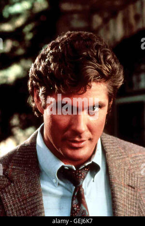 David Hasselhoff Als Sara Ermordet Im siehe aber Wird vergoldet Billy (David Hasselhoff) als Hauptverdaechtiger Und Wird Verhaftet. Lokalen Caption *** 1989, Perry Mason: der Fall der Dame im, Perry Mason Und Die Tote Im See Stockfoto