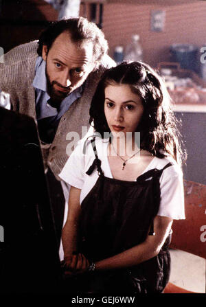 Xander Berkeley, Alyssa Milano Fasziniert von Den Freimuetigen Bekenntnissen, Beginnt Lily (Alyssa Milano) Ein Verhaeltnis Mit Dachmarke Lehrer Donald Falk (Xander Berkeley), Ohne Jedoch Irgendwelche Gefuehle Zu Investieren. Lokalen Caption *** 1995, vergiften Stockfoto