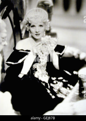 Marlene Dietrich Katharina (Marlene Dietrich) *** lokalen Caption *** 1934, scharlachrote Kaiserin, Die Scharlachrote Kaiserin Stockfoto