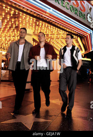 Trent (Vince Vaughn), Mike (Jon Favreau), Sue (Patrick Van Horn) *** lokalen Caption *** 1996, Swinger, Swinger Stockfoto