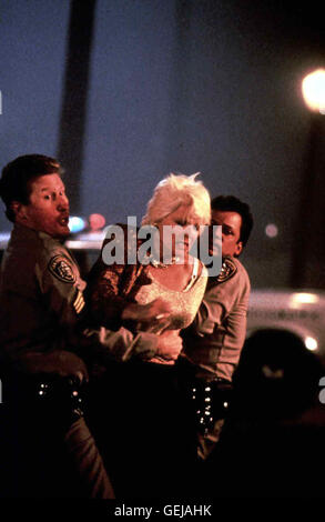 Betty Broderick (Meredith Baxter), Dan Broderick (Stephen Collins) *** lokalen Caption *** 1992, bis der Mord uns scheidet, Bis Das Ein Mord Uns Studio‐ Stockfoto