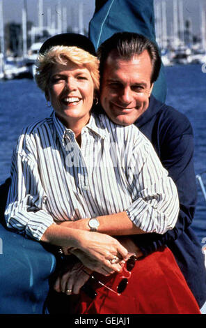 Betty Broderick (Meredith Baxter), Dan Broderick (Stephen Collins) sterben Randphänomen Geschichte Einer Frau, sterben von Dachmarke Mann Verlassen Wird - Und Sich Raecht. Lokalen Caption *** 1992, 1990er, 1990er Jahre Film, Till Mord Do Us Teil, Bis Das Ein Mord Uns Studio‐ Stockfoto