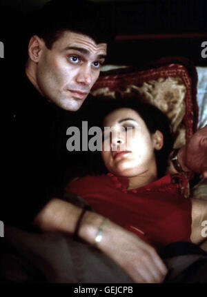 Tony (Steven Bauer), Virginia (Joan Chen) *** lokalen Caption *** 1995, wilde Seite der, Wild Side - Doppeltes Spiel Stockfoto