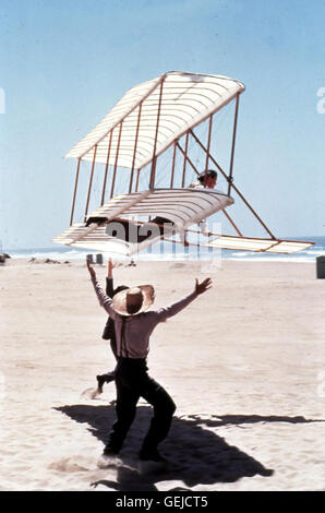 Szene *** lokalen Caption *** 1978, Winde von Kitty Hawk, Wir Fliegen Auf Dem Wind Stockfoto