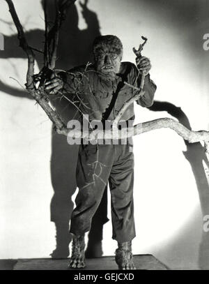 Lon Chaney Jr. *** lokalen Caption *** 1941, Wolfsmann, der, Der Wolfsmensch Stockfoto