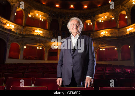 Berlin, Deutschland. 13. Juli 2016. Hermann Beil, Kopf Dramaturg am Berliner Ensemble, fotografiert am Theater in Berlin, Deutschland, 13. Juli 2016. Foto: KLAUS-DIETMAR GABBERT/Dpa/Alamy Live News Stockfoto