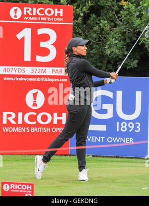 Buckinghamshire, Großbritannien. 27. Juli 2016. Cheyenne Wald Practisng für die RICOH WOMEN BRITISH OPEN 2016 in Woburn Golf & Counrty Club in Buckinghamshire England UK Credit: Bigred/Alamy Live News Stockfoto