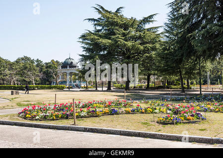 Tsuruma Park, Showa-Ku, Nagoya City, Präfektur Aichi, Japan. Stockfoto